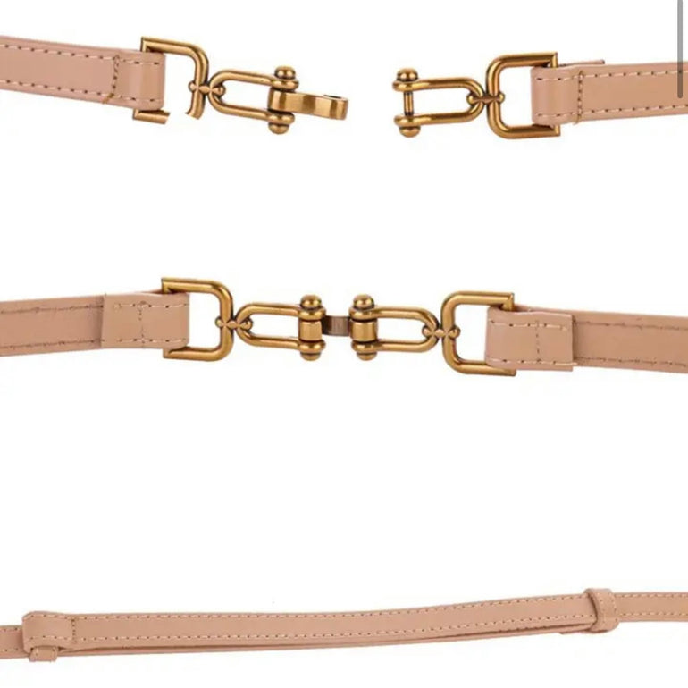 leather thin buckle belts for women, Sydney australia 