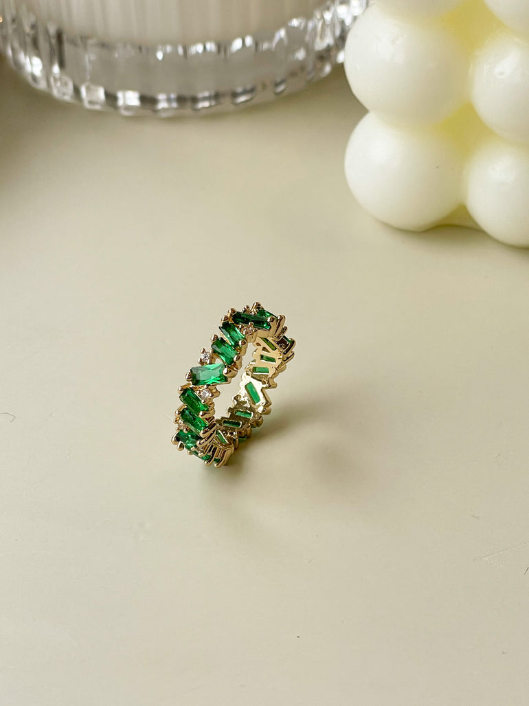 Emerald Green ring for women