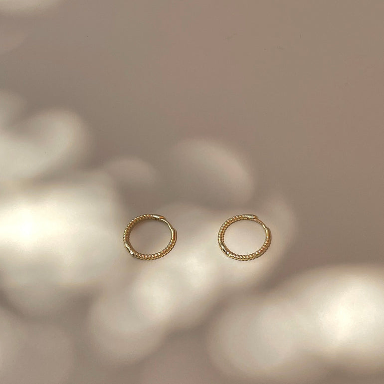 gold and silver hoops Australia