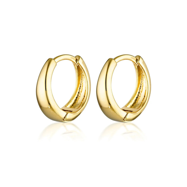 simple gold hoop earrings, Australia